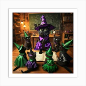 Witchcat36 Art Print