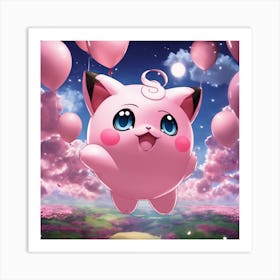 Pokemon 32 Art Print