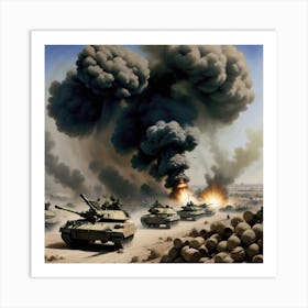 Iraq War 7 Art Print