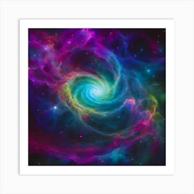 Spiral Galaxy Art Art Print