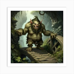 Troll 4 Art Print