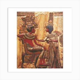 Egyptian Painting 22 Art Print