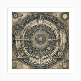 Clockwork Art Print