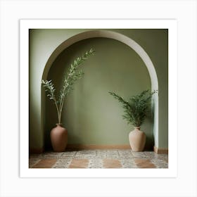 Green Wall Stock Videos & Royalty-Free Footage Art Print