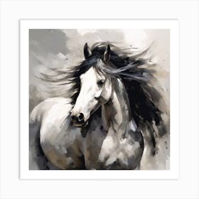 Molly Horse Art Print