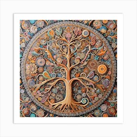 Unity in diversity a tree of life across traditions Art Print
