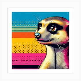 Meerkat Art Print