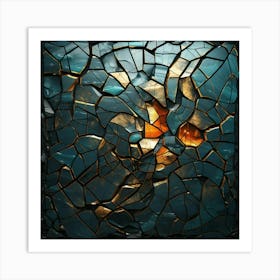 Broken Glass 1 Art Print