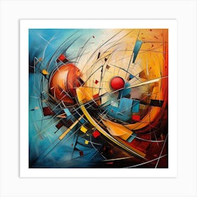 Abstract Painting 1 Art Print