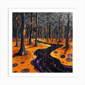 'The Forest' 6 Art Print