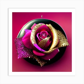 Pink Rose 2 Art Print