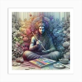 Lord Shiva Art Print