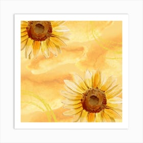 Sunflowers Art Print