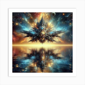 Spaceship 27 Art Print