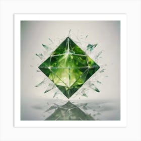 Shattered Glass Art Print