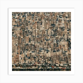 Cityscape Of Amsterdam Art Print