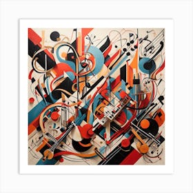 Abstract Symphony Art Print