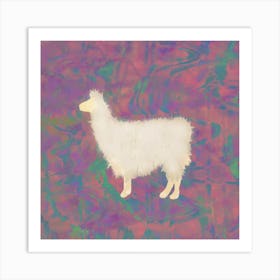 llama llama Art Print