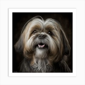 Shih Tzu Art Print