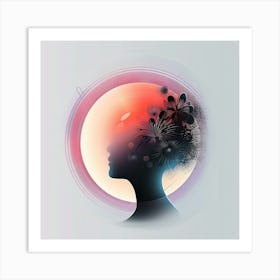 Woman'S Head Art Print