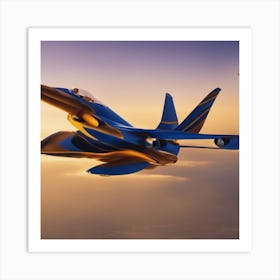 F-16 Fighter Jet Art Print