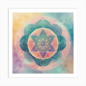 Flower Of Life 1 Art Print