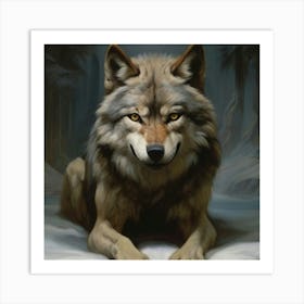 Wolf Art Print