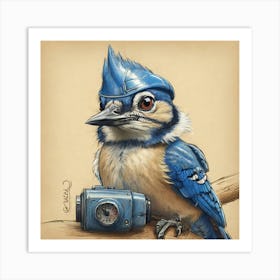 Blue Jay 9 Art Print