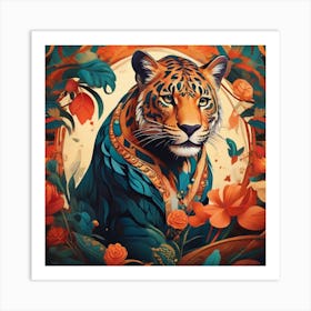 Tiger 6 Art Print