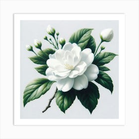 Flower of Jasmine Art Print