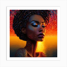 Afrofuturism 93 Art Print