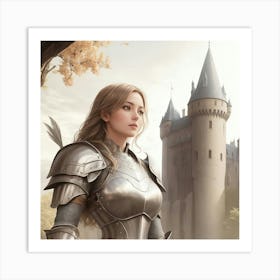 Knight of the Keep Art Print