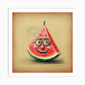 Watermelon 30 Art Print