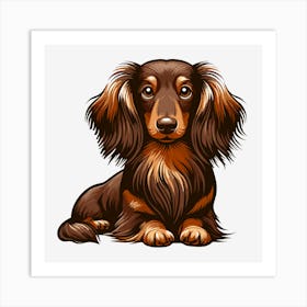 Dachshund Art Print