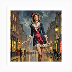 London Street Art Print