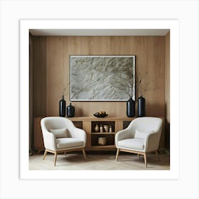 Modern Living Room 79 Art Print