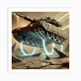 Event Horizon Tank Magnetic Feet 1 Art Print