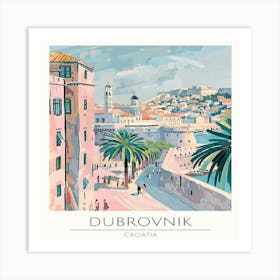 Dubrovnik Croatia Art Print