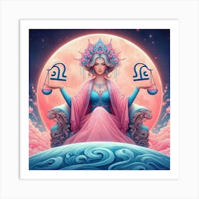 Libra 1 Art Print