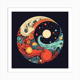 Yin Yang 23 Art Print