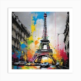 Paris Eiffel Tower 19 Art Print