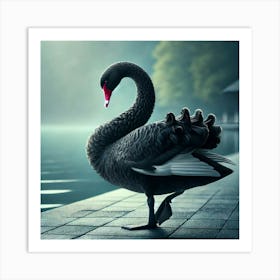 Black Swan Art Print