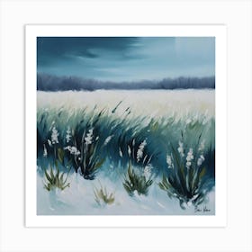 Winter Meadow Art Print