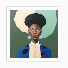 African Woman 1 Art Print