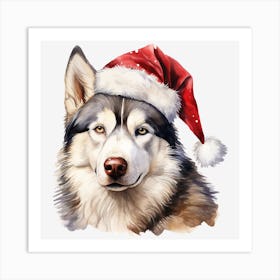 Siberian Husky Art Print