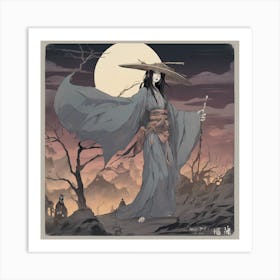 Samurai 1 Art Print