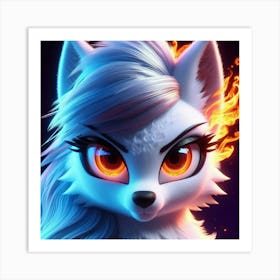 Arctic Fire Art Print