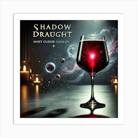 Shadow Draught Drink Art Print