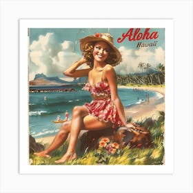 Aloha Hawaii 2 Art Print