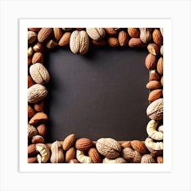 Nut Frame 18 Art Print